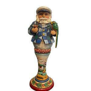 Jim Shore Heartwood Creek Seaside Companion Sailor Nutcracker Figurine Vintage